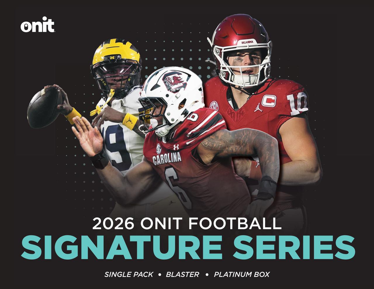 2026 ONIT Signature Series University of Texas Football Platinum Box