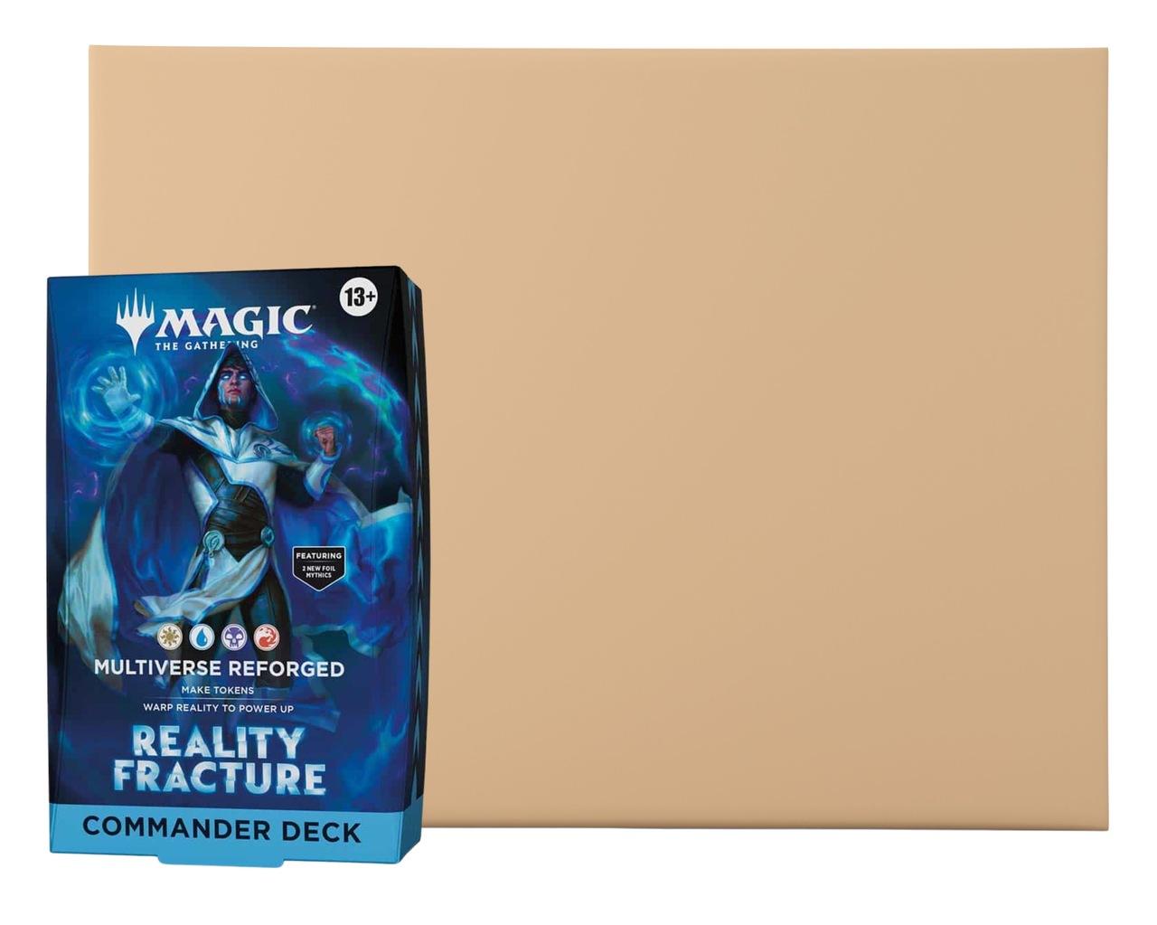 Magic: The Gathering Reality Fracture Commander Deck 4 Deck Case