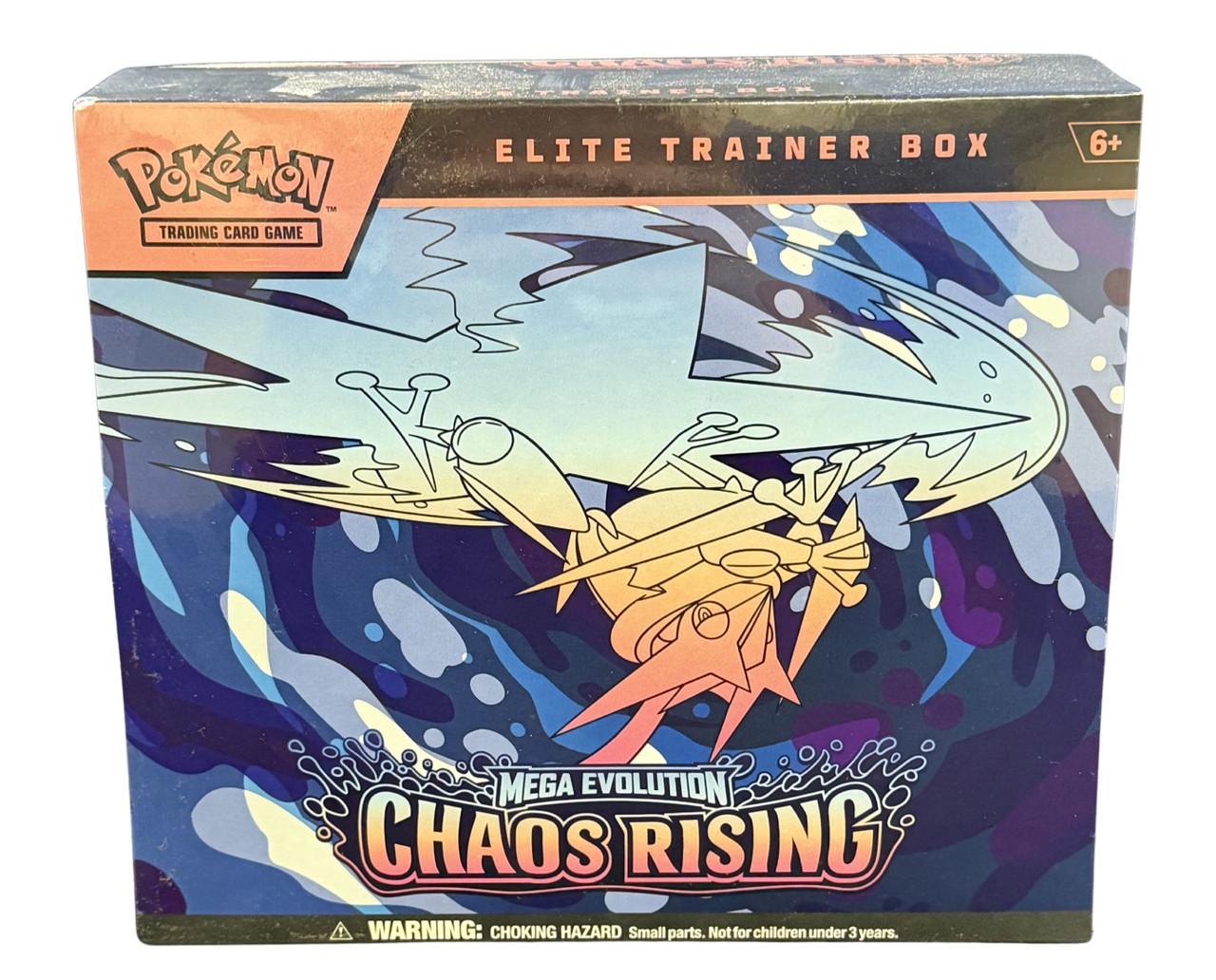Pokémon Mega Evolution Chaos Rising Elite Trainer Box