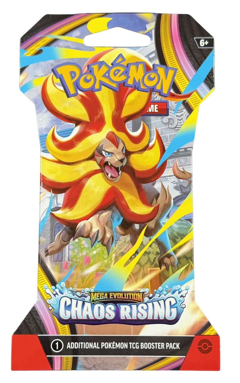 Pokémon Mega Evolution Chaos Rising Sleeved Booster Pack