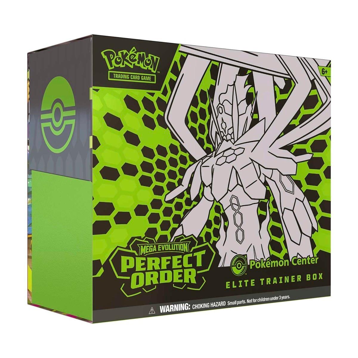 Pokémon Mega Evolution Perfect Order Pokémon Center Elite Trainer Box