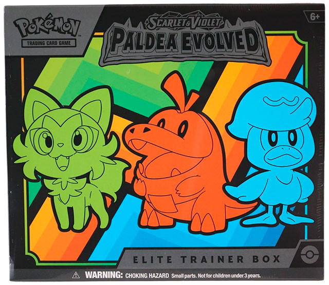 Pokémon Scarlet & Violet Paldea Evolved Elite Trainer Box
